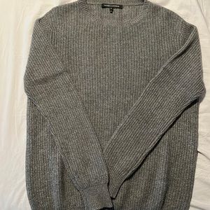 Dark grey oversized cashmere sweater by Naked Cashmere One Size